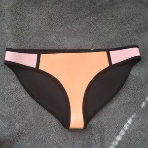 Triangl Xl Bikini Bottoms in Peach Soda